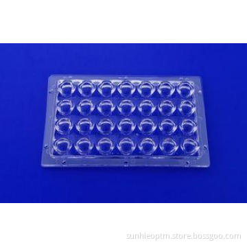 PMMA Street Led Lens Array For Street Lamp With Power Suppl